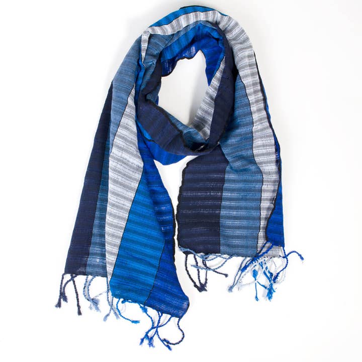 Mayamam Weavers - Wholesale Scarf - Women's - Traditional Fringed Hand Woven Scarf