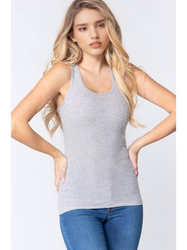 42POPS - Wholesale Tank Top - Women's - `.Racerback Rib Tank top27