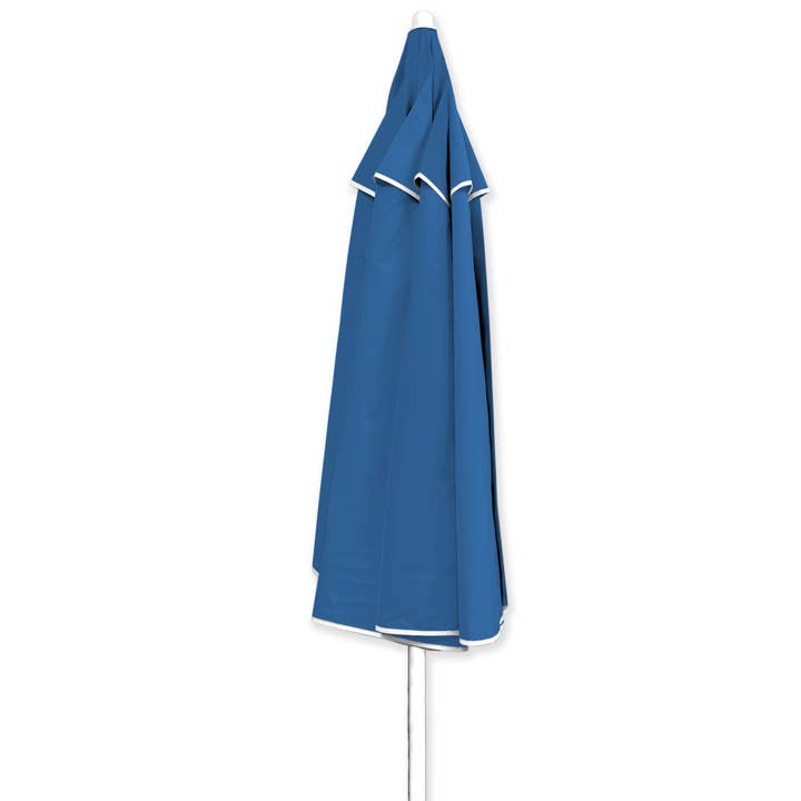 Chaby International - Wholesale Beach Umbrella - Caribbean Joe 6.5 Ft Arc Beach Umbrella with UV - Blue