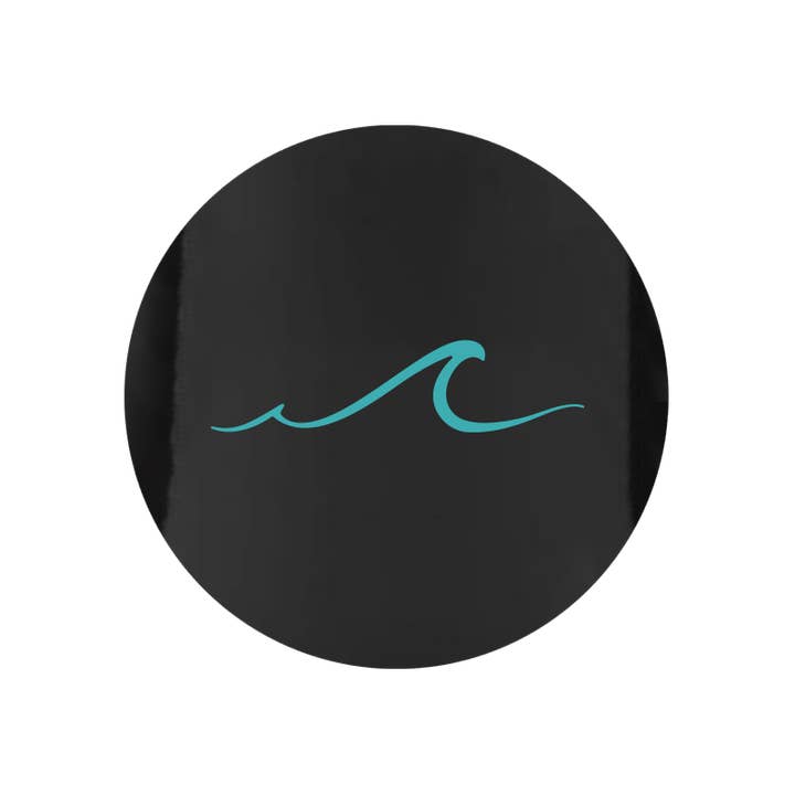 ONELOVE - Wholesale Coffee Mug - Wave Enamel Mug Black1