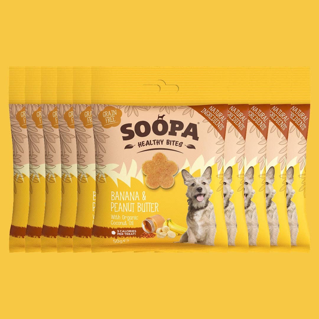 Soopa Europe - Wholesale Pet Treats - Dog - Banana & Peanut Butter Dog Treats2