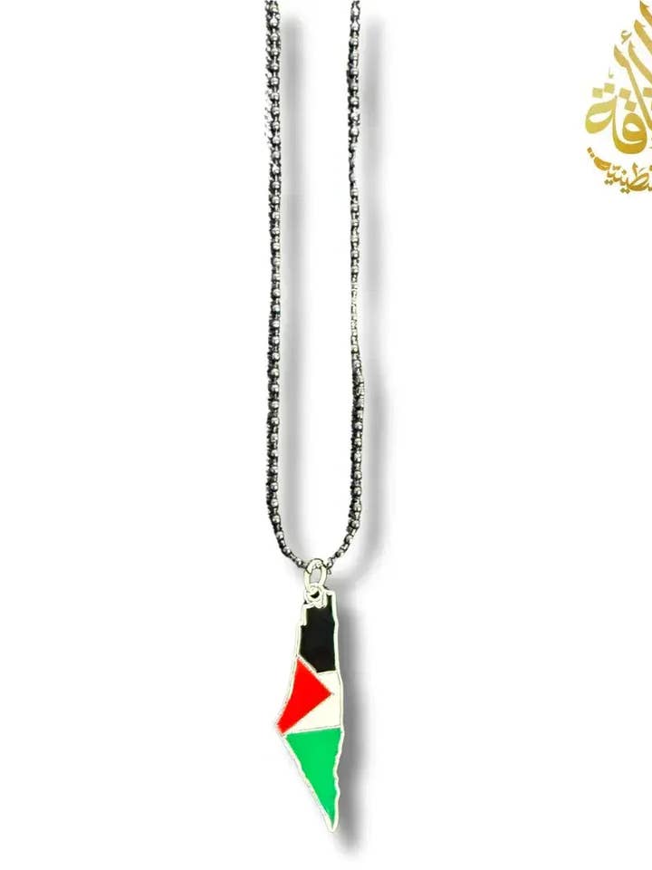 Palestina Karta Halsband för wholesale av Palestinian Elegance
