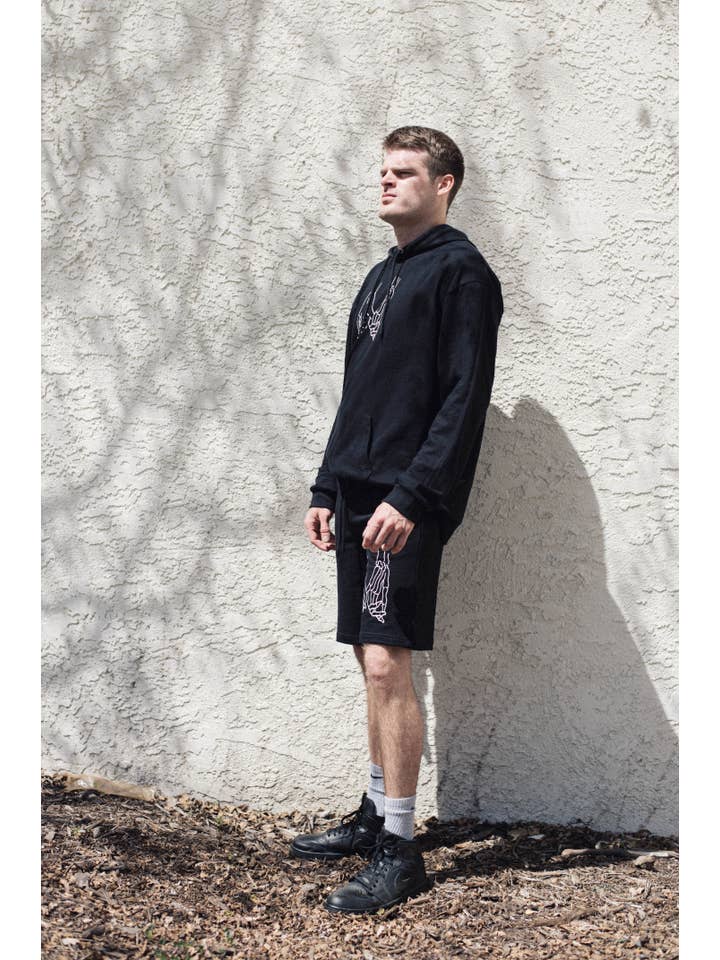 black Dark Love Hoodie Sweatshirt for wholesale on Faire2