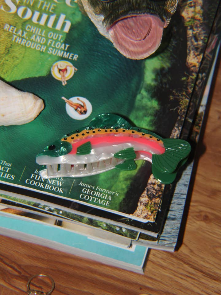 Trout Claw Clips for wholesale by Oddly Brewed