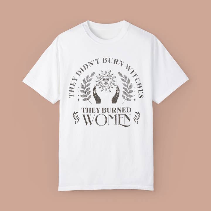 Vintage Halloween Witchy Feminist T-shirt for wholesale by KILLER RETRO