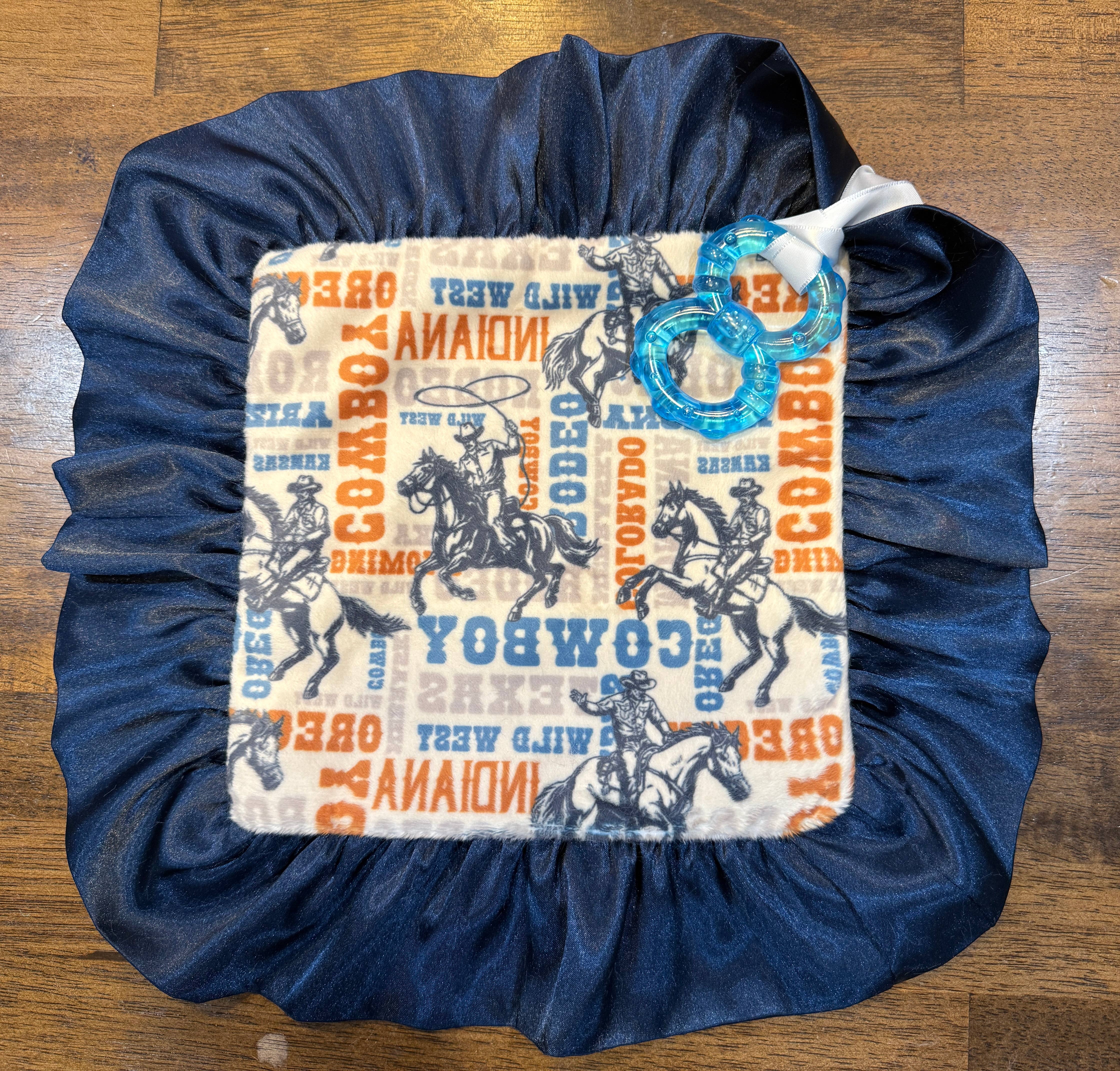 Cuddle Couture - Vente Couverture de lit – enfant et bébé - Bronc Rider4