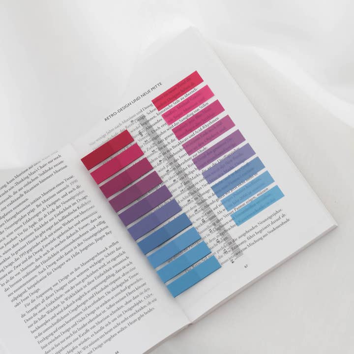 Ordinate - Wholesale Sticky Notes - Orchid Rose | Ordinate Transparent Adhesive Strips|sticky note3