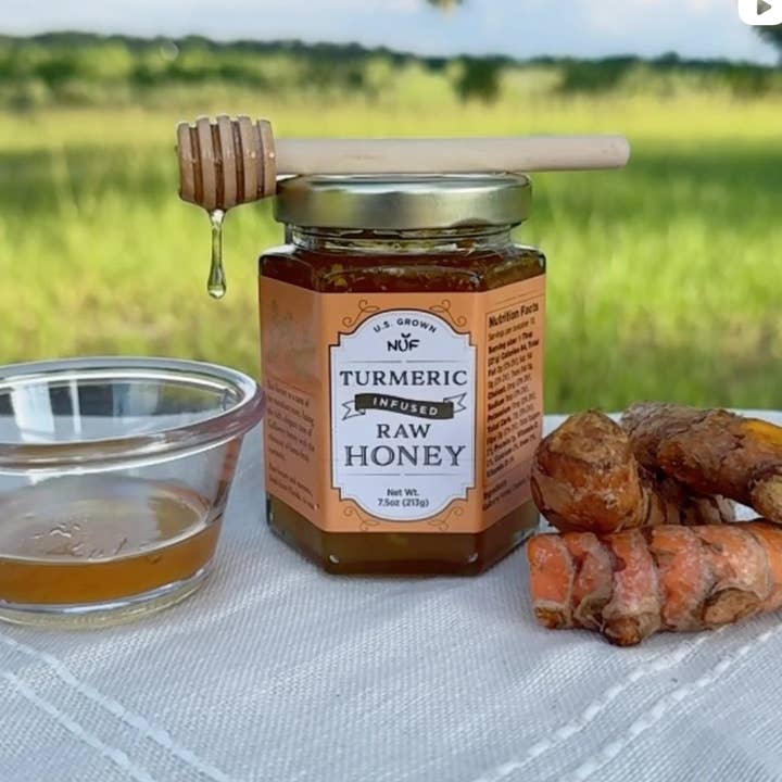 New Universe Food – wholesale Honung – Infuserad honung: Gurkmeja, ingefära eller ingefära & gurkmeja