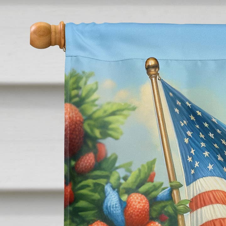 Caroline's Treasures - Wholesale Flag - All American Basset Hound House Flag DAC4182