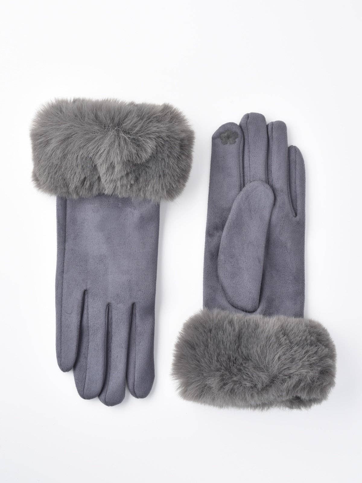 Funkyrel® Atzbranding Limited – wholesale Gloves – Women's – Gloving - Women's Faux Fur-Cuff Winter Gloves0