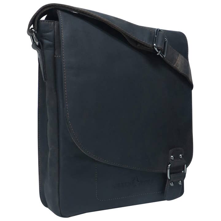 Greenwood - Wholesale Messenger Bag - Unisex - Hedwig A4 leather women's shoulder bag for men20