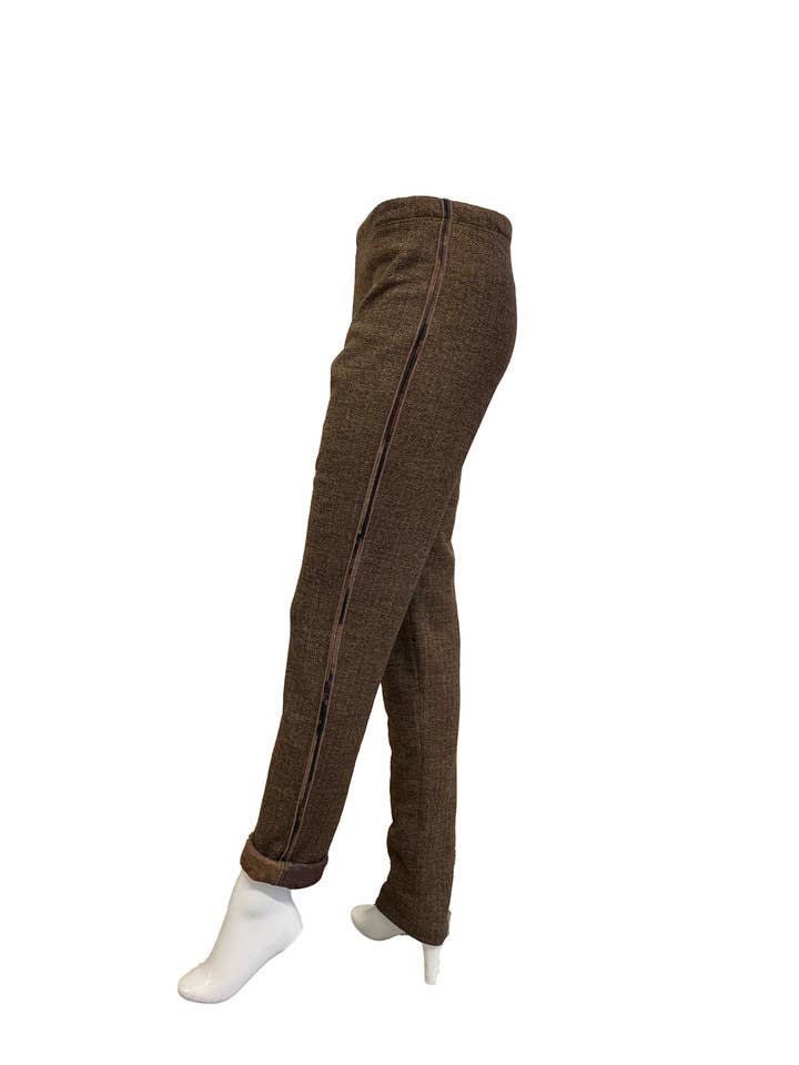 Bruin/roodbruine omkeerbare broek voor wholesale door Staples LA USA