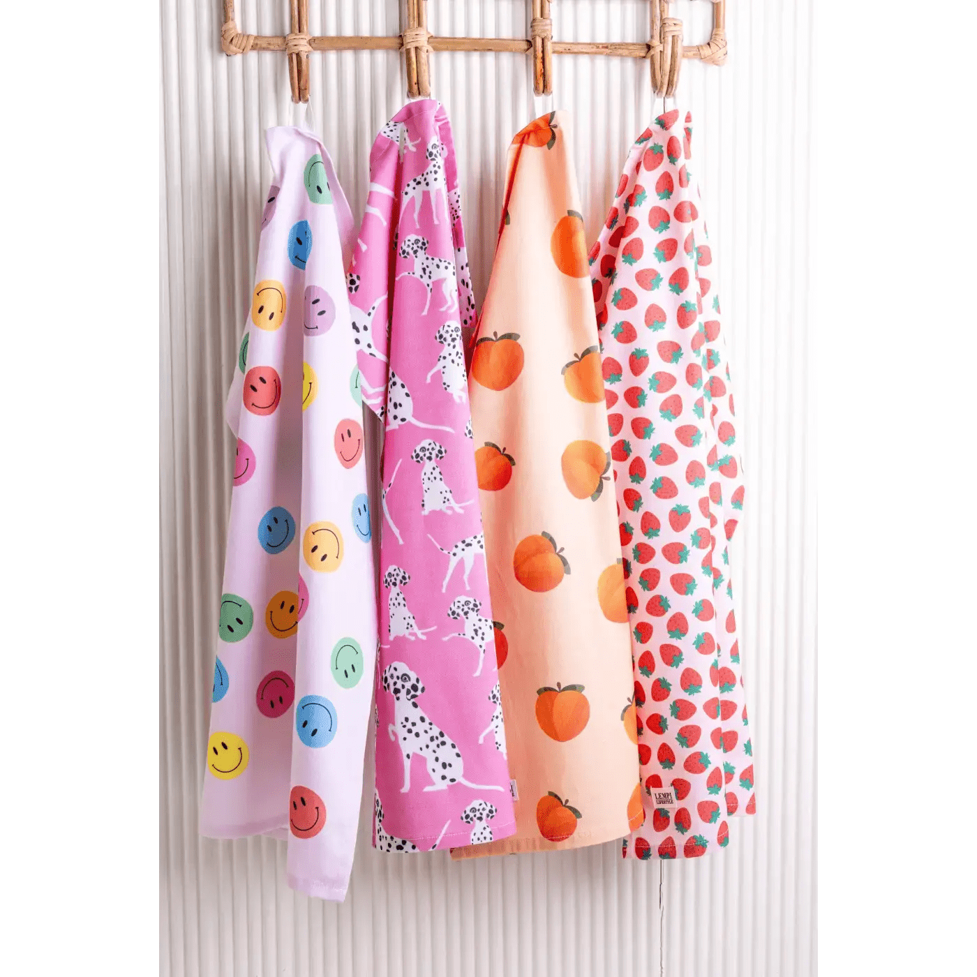 Lempi Lifestyle - Venta al por mayor Paños de cocina - Toalla de mano con estampado de fresa2