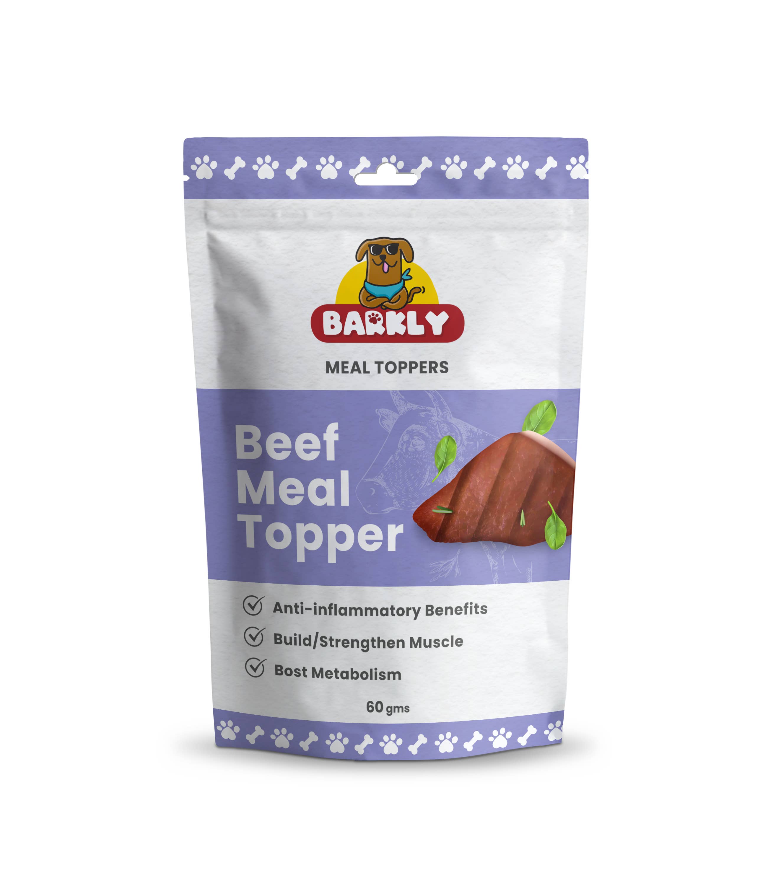 Barkly Natural Dog Treats - Wholesale Pet treats – Dog - Beef Meal Topper