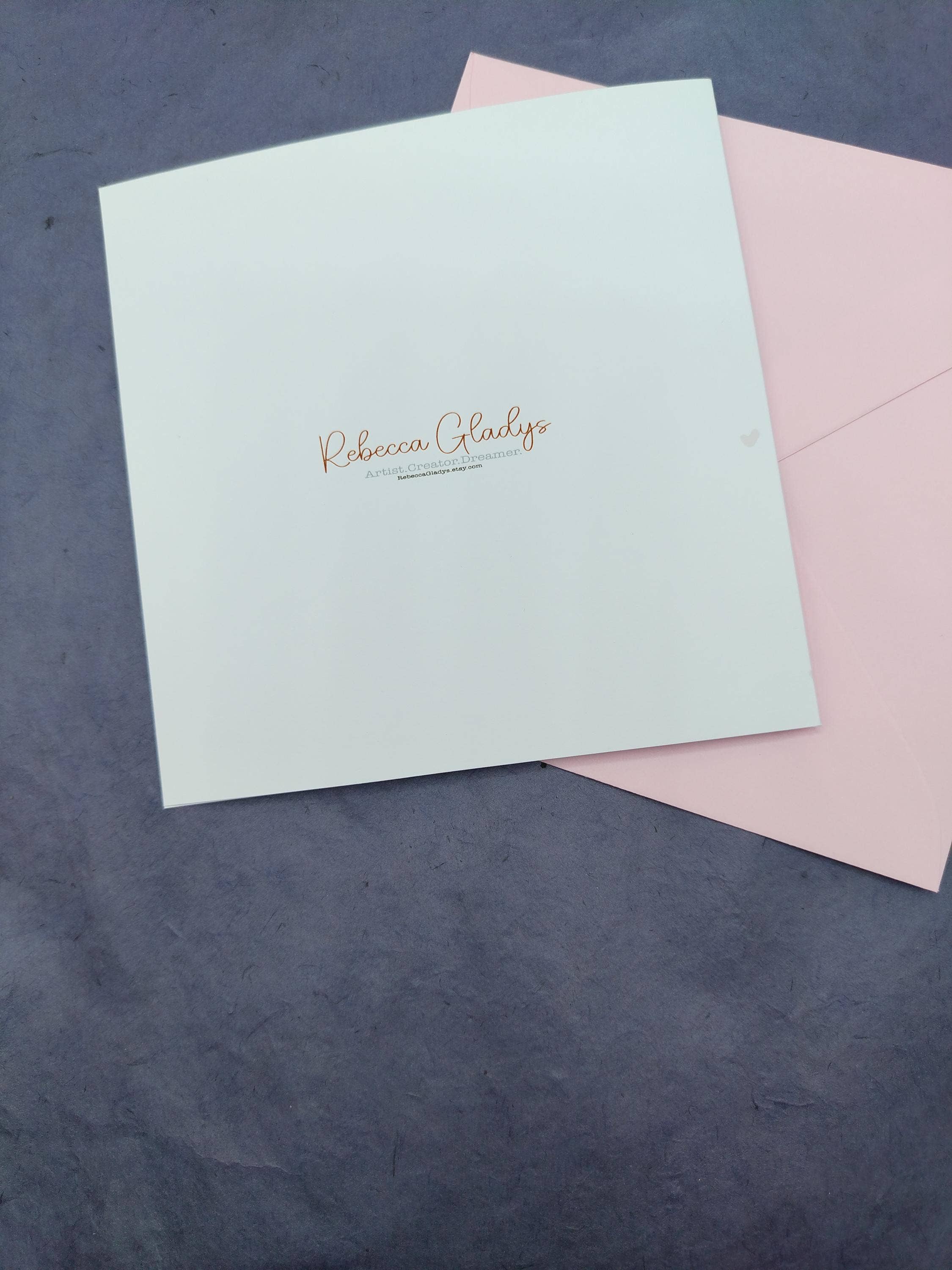Rebecca Gladys – wholesale Anniversary card – Marshmallow Anniversary Cute Couple Card Pink & White7