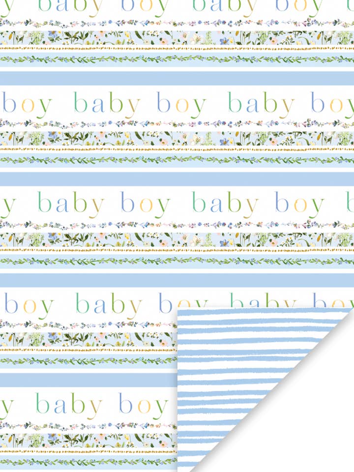 Flat Wrap Baby Bloom Boy for wholesale by Glick