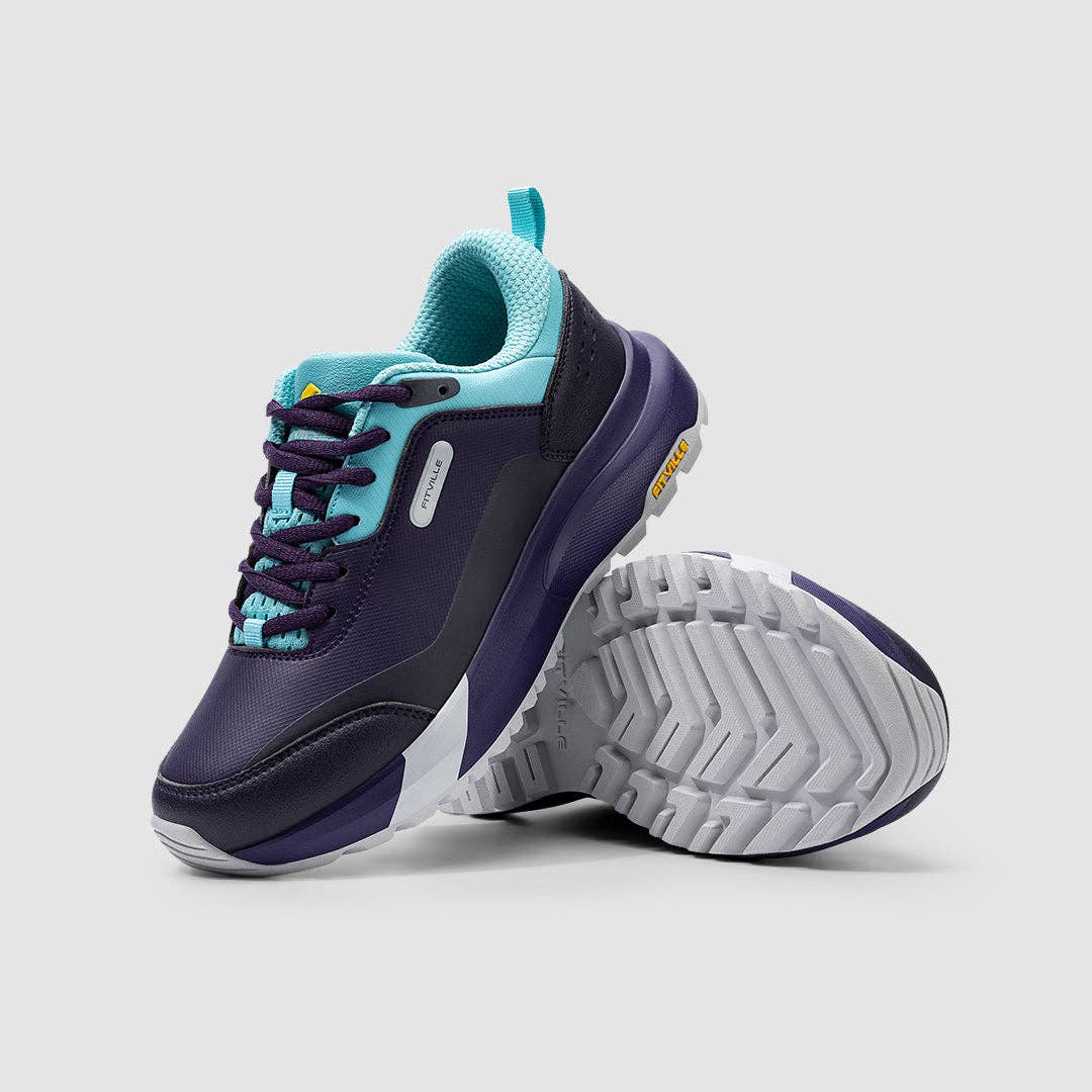 FitVille - Wholesale Hiking Boots - Women's - FitVille Women's Low-top Rugged Core Wide Hiking Shoes30