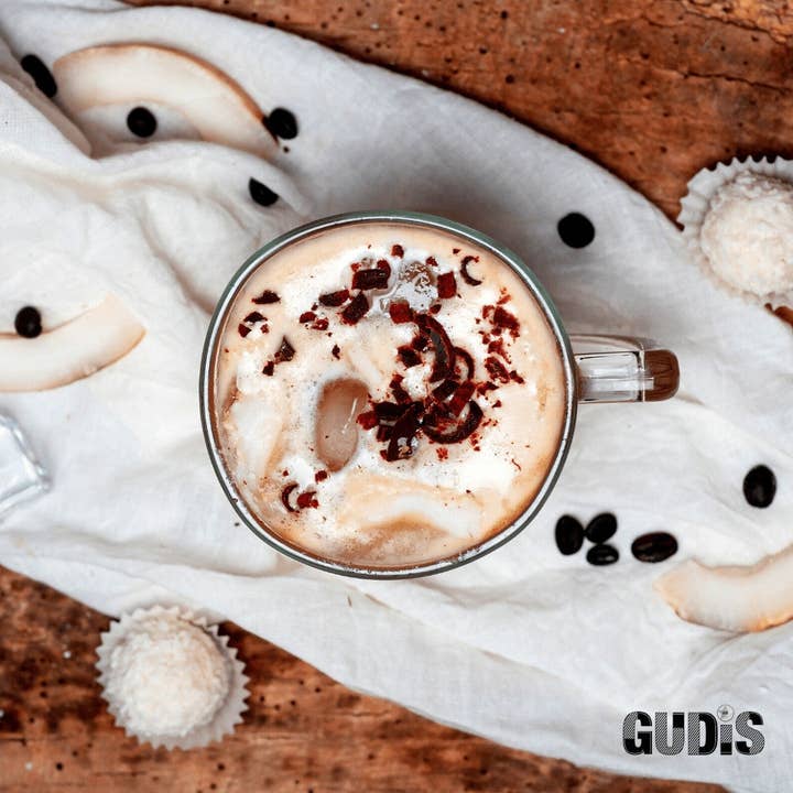 Gudis - Venta al por mayor Café helado/infusiones frías - Leche Bounty con chocolate y coco 350 ml