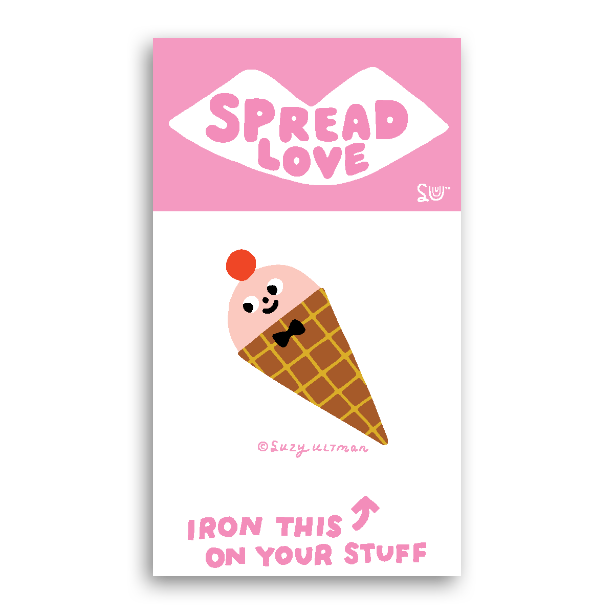 Hot Dang Press - Wholesale Love Card - HDP x Suzy Ultman Pack of Love, 6 L'il Something Iron-On Cards9