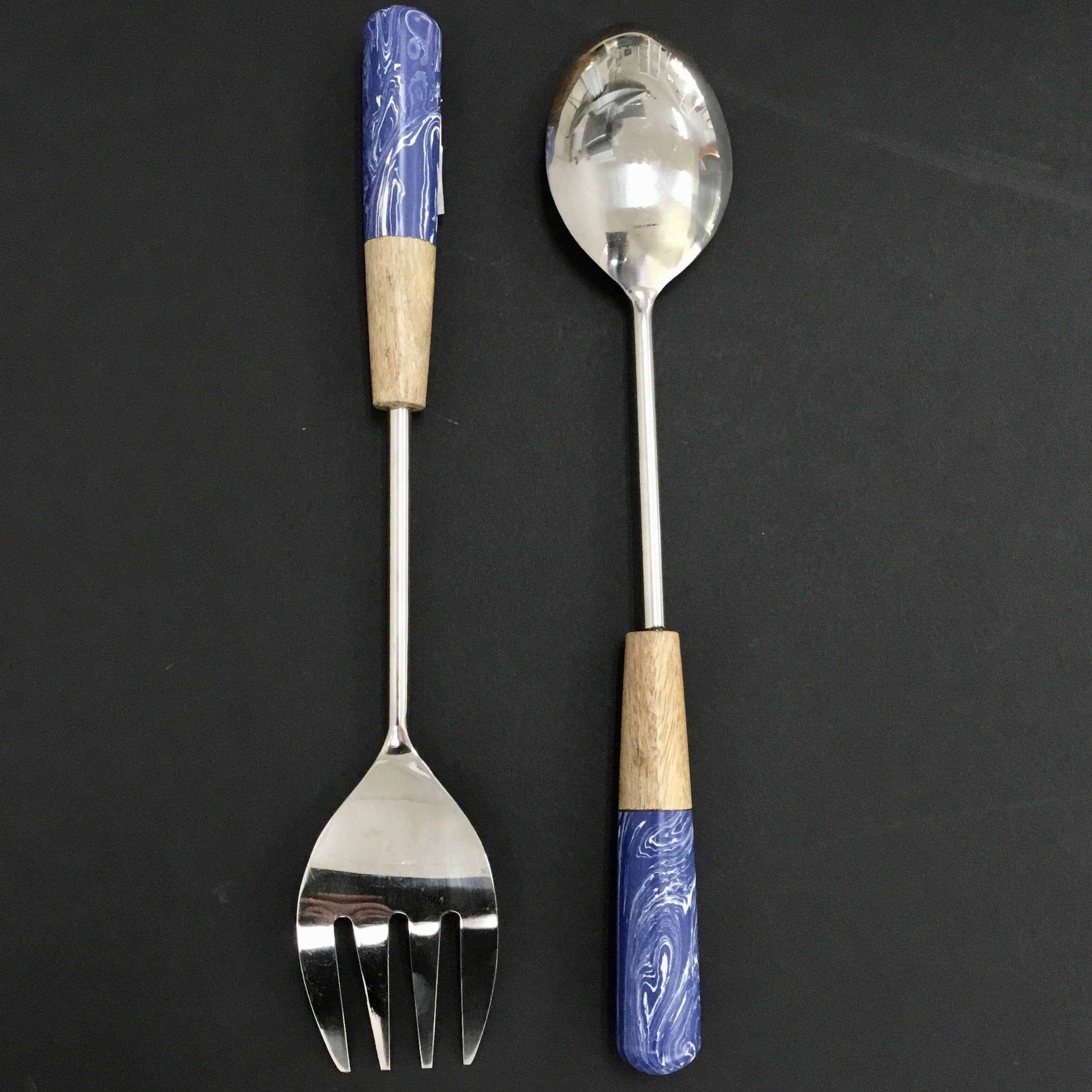 India Handicrafts Inc - Wholesale Serving Utensil - Marble/Stone Servers Set - 3 Colors2