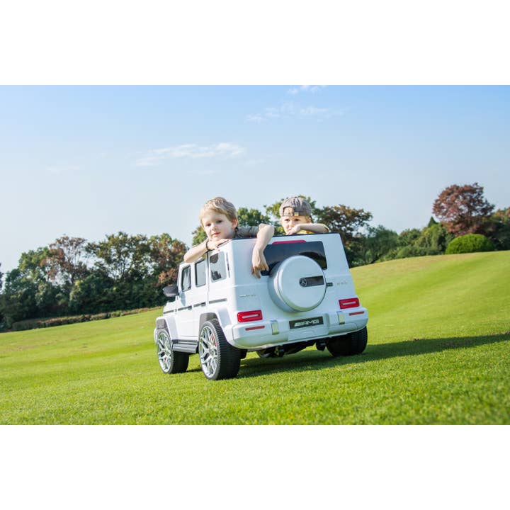 Freddo Toys - Vente Voiture/camion miniature – enfant - 24V 4x4 Mercedes G63 AMG 2 places Ride on Car3