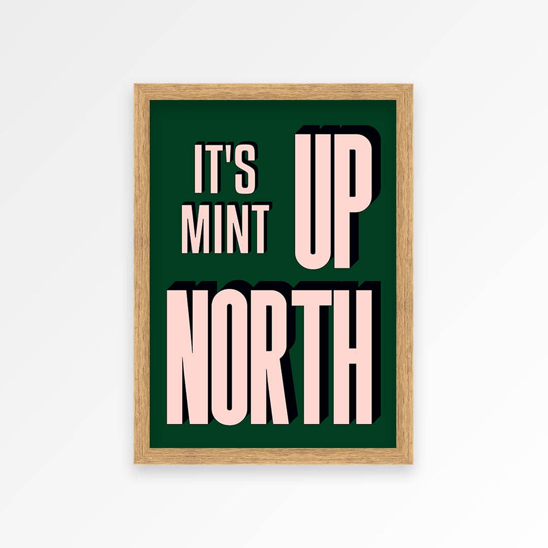 Proper Good – Engroshandel Kunsttryk – Det er Mint Up North Print5