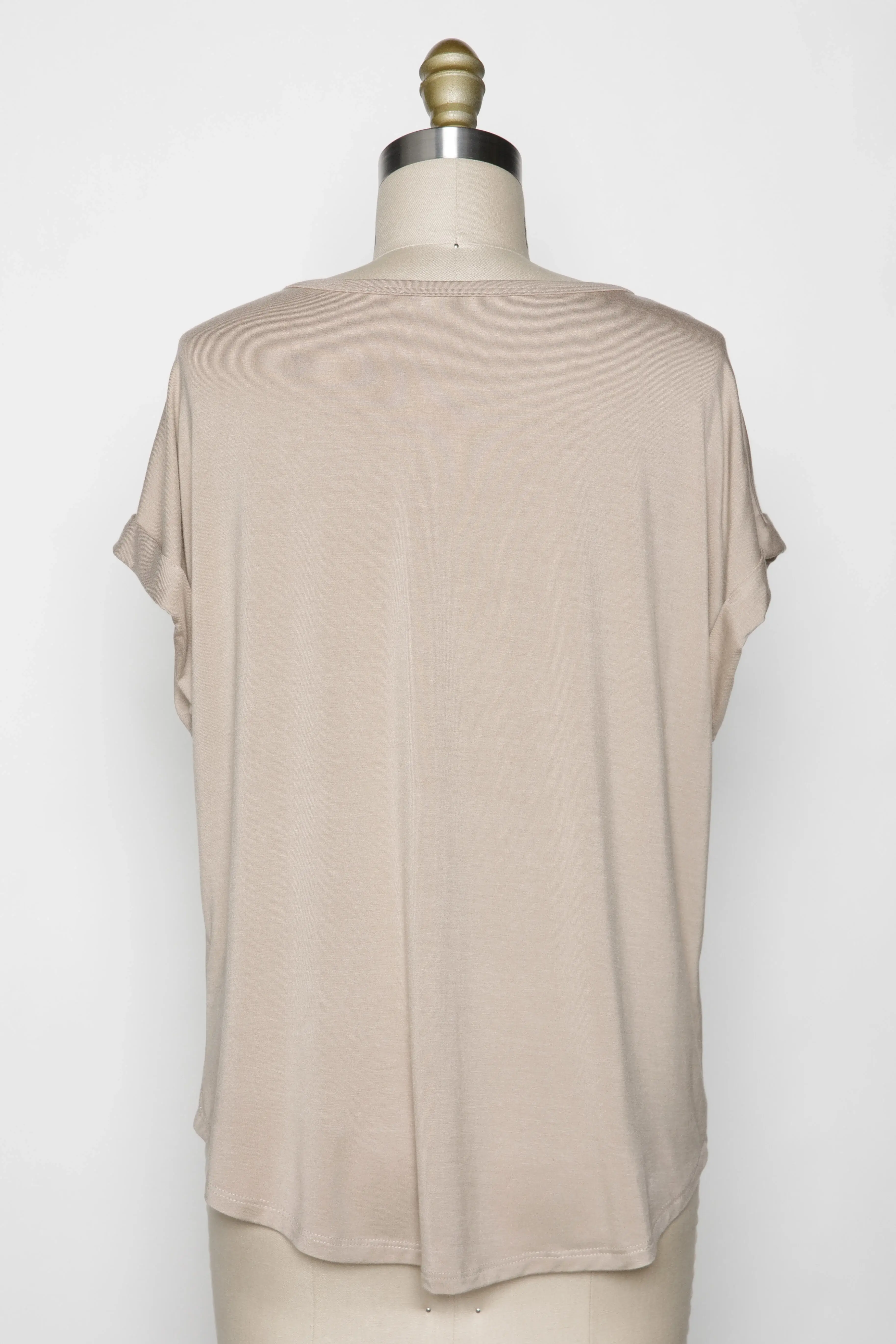 Final Touch - Vendita all'ingrosso Top in maglia - Donna - Top Girocollo in Modal Rayon - T3104840