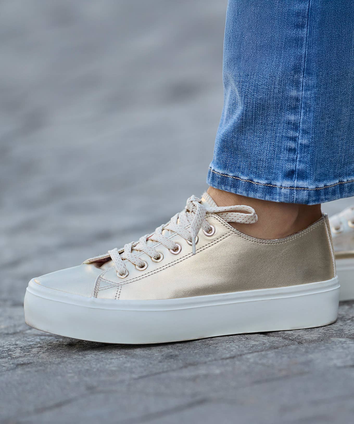 Gold Perfect Day Platform Pumps for wholesale on Faire5