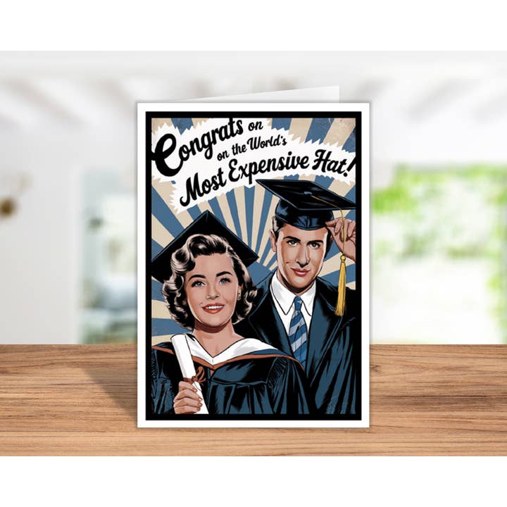 Greeting Cards by Katie Doodle & Gifts by Matchbox Card Co - Vendita all'ingrosso Biglietti di auguri per la laurea - Biglietti di Laurea Divertenti, Biglietto d'Auguri, Regali di Laurea 20254