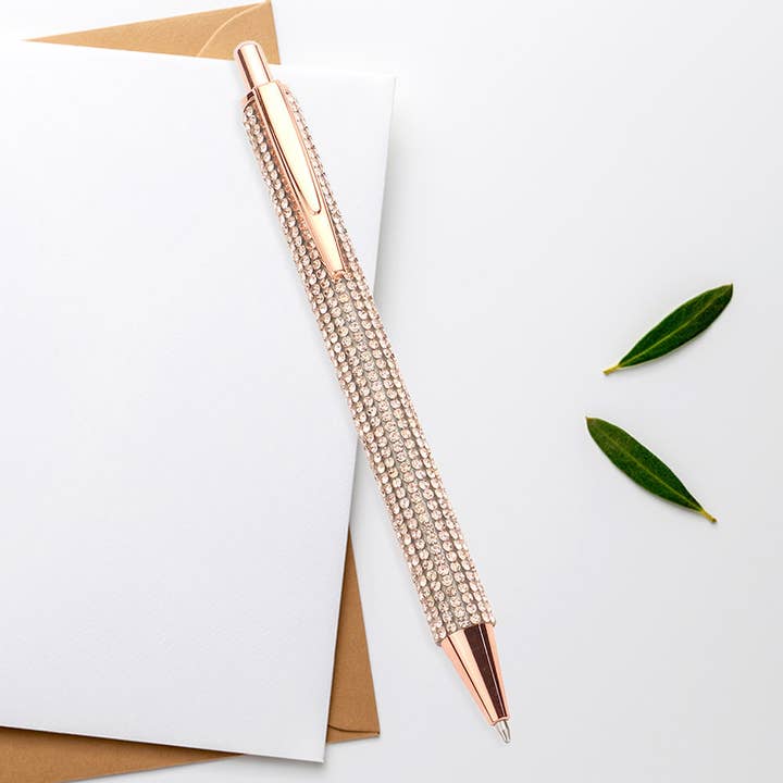 Sensibling Corp. - Vente Stylos - Stylo à bille orné de cristaux26