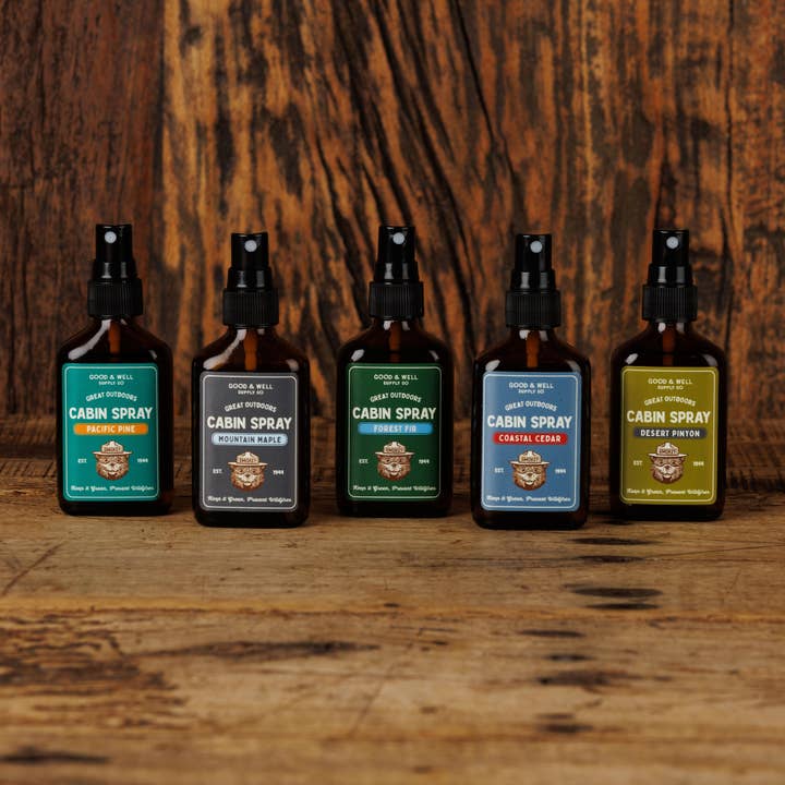 Good & Well Supply Co. - Wholesale Room & Linen Spray - Forest Fir Smokey Bear Cabin Spray2