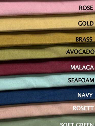 Soft Velvet Fabric, 72 Inch. in Width, Ideal Material for Home Décor for wholesale by Fabrics Star