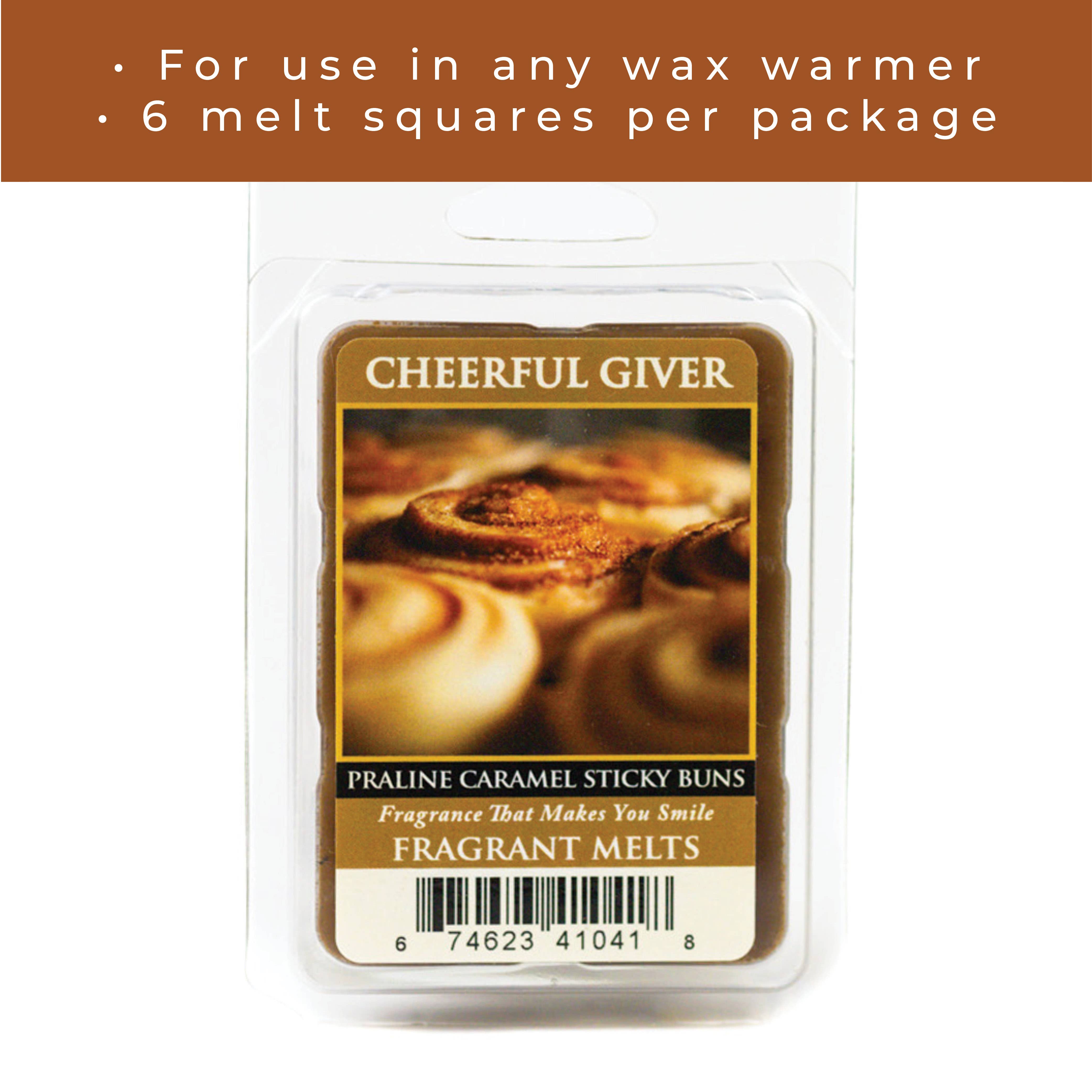 A Cheerful Giver - Vente Fondants - Melts (8/boîte) - Petits pains collants au caramel praliné4