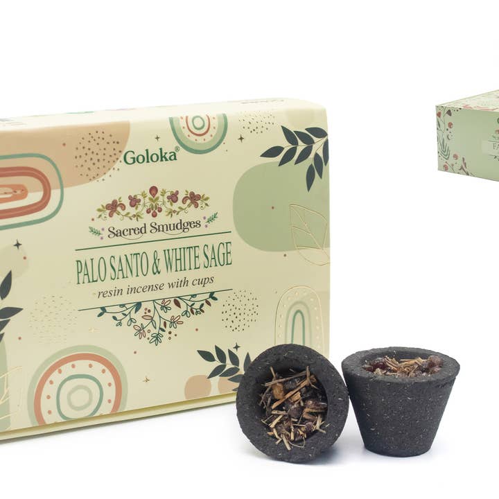 Goloka Incense Sticks with Palo Santo/White Sage (6 units) for wholesale by Esoterica Arte