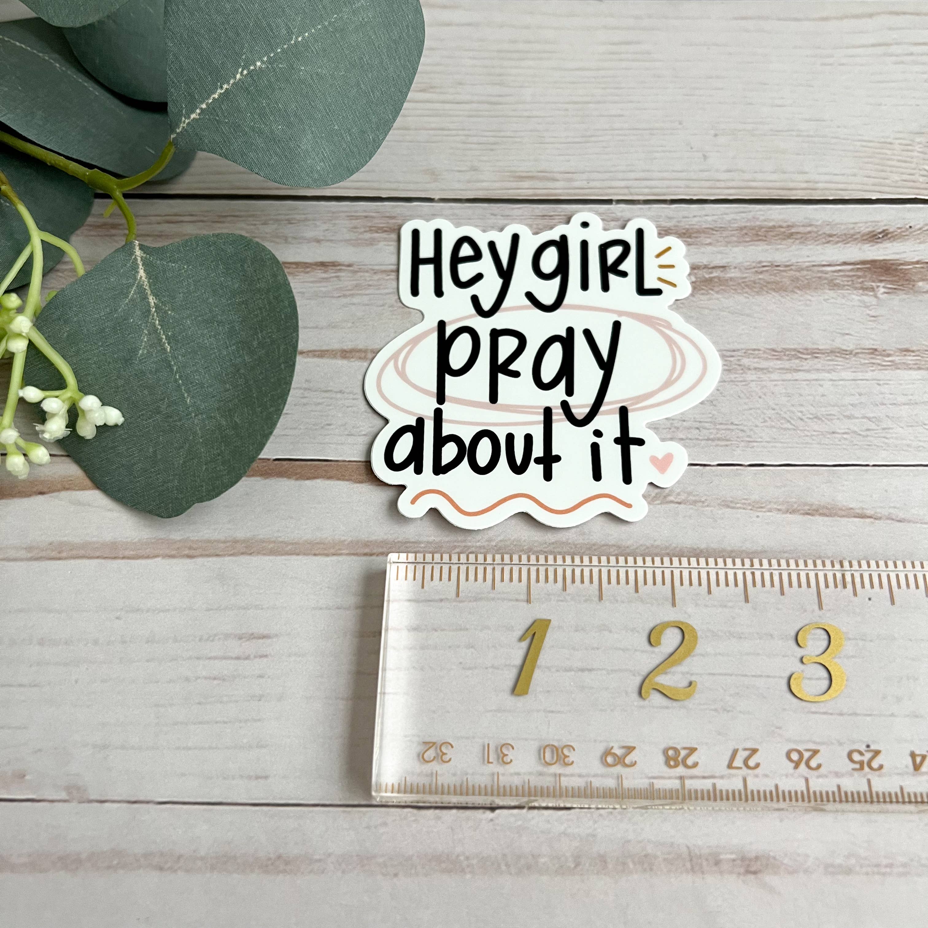 swaygirls - Wholesale Sticker - Girl Pray About It Sticker | Christian stickers | Gifts7