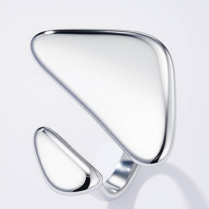 BYREN | ÉLINE L'ATELIER – Engroshandel Multifingerring – Ring i rustfrit stål 424AQ2511