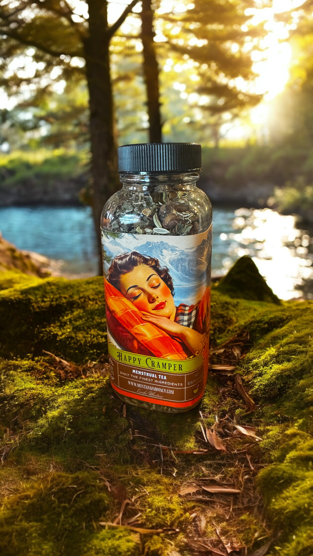 Montana Farmacy - Wholesale Health/Detox Tea -  Happy Cramper yucky  Cramps & more Support Tea Herbal 4