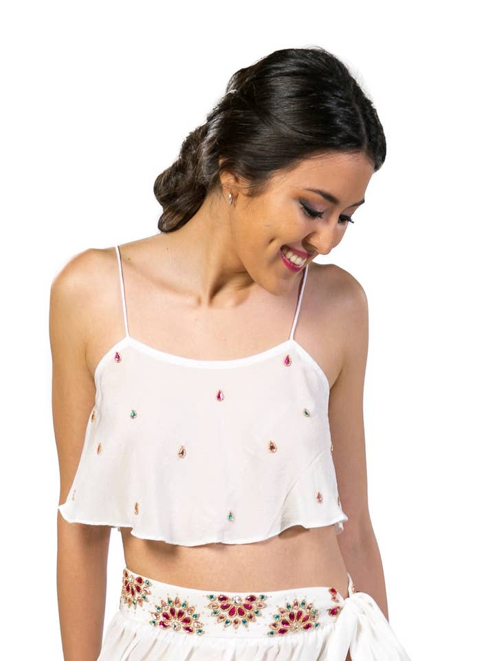 TOP UDI SILK para venta al por mayor de Laura Fuentes Ibiza