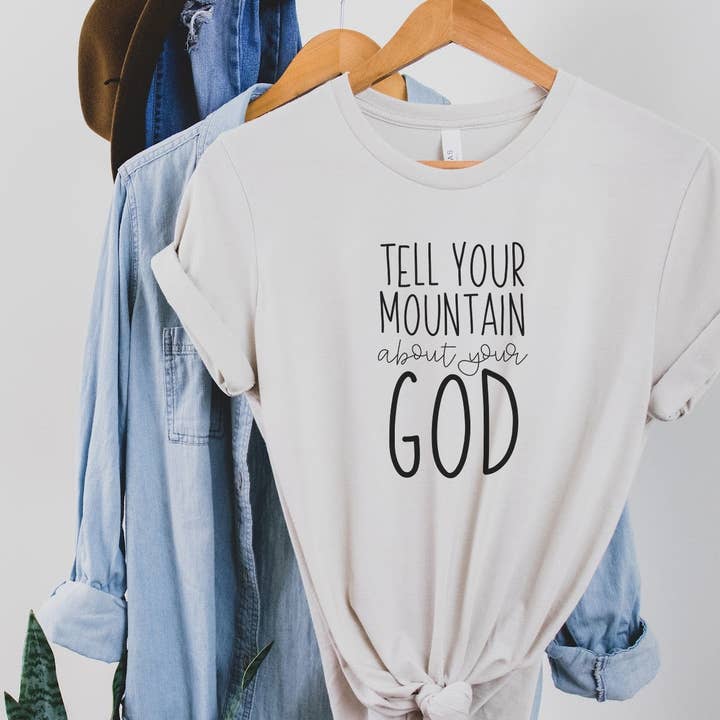 Berätta för ditt berg om din Gud - Case för wholesale av Top Crate