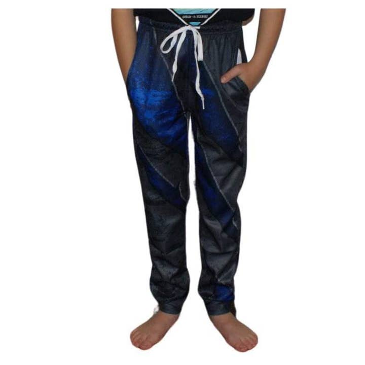 Cobalt Stripe Jogger Style bukser til børn og unge for engroshandel hos SECARD Enterprises