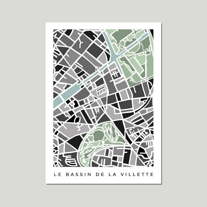 Faraway Places Paper - Wholesale Postcard Set - Paris Neighborhood Print Postcards - Set of 1410