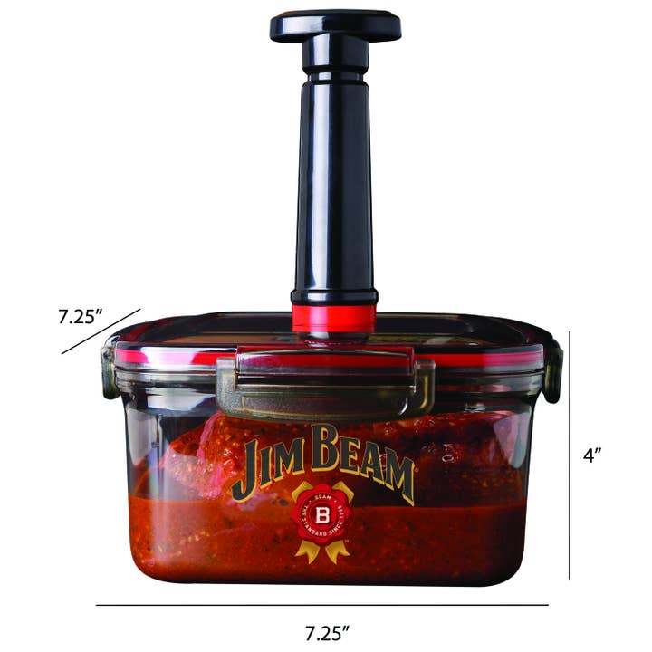 Style Asia - Wholesale Food Storage Container - Jim Beam Vacuum Sealed Marinade Box