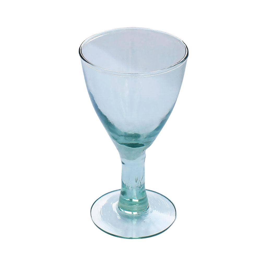 Shared Earth - Wholesale Wine Glass - Wine glasses recycled glass, 15cm height, set of 40