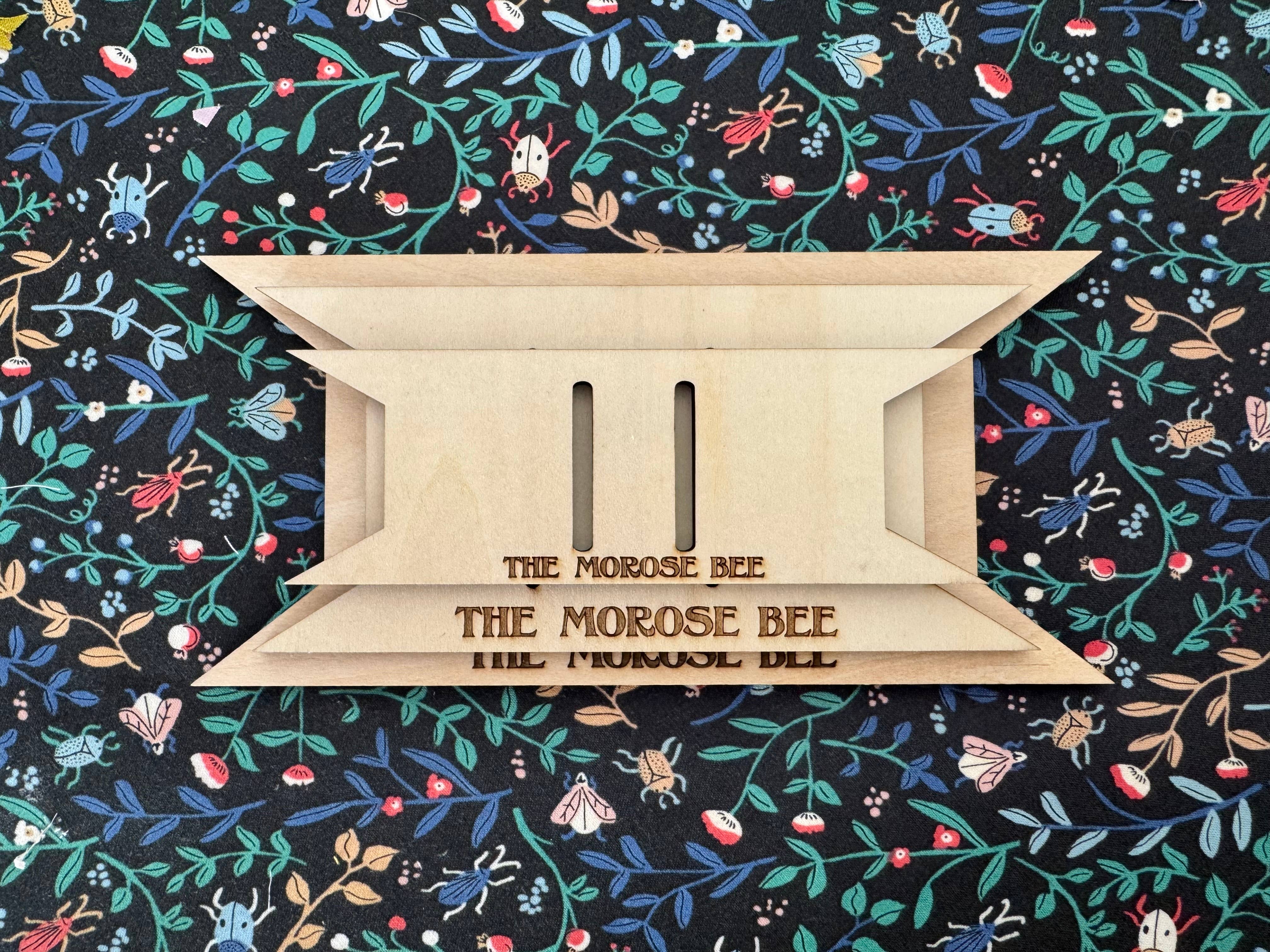 The Morose Bee – wholesale Craft supplies – Wooden Quilt Binding or Bias Tape Spool1