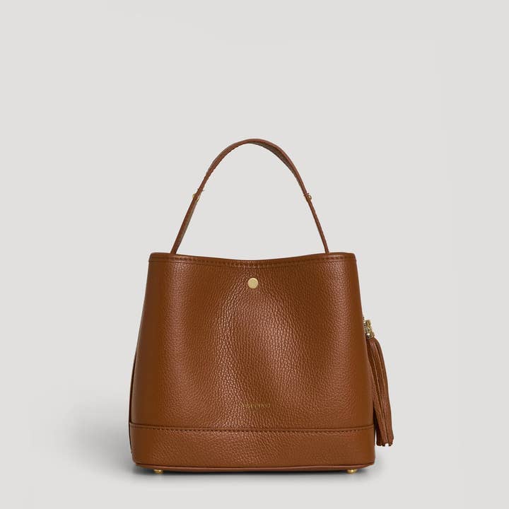 Prestige Milano - Wholesale Tote bag – Women's - Kendy Bag in Tan Dollar Leather