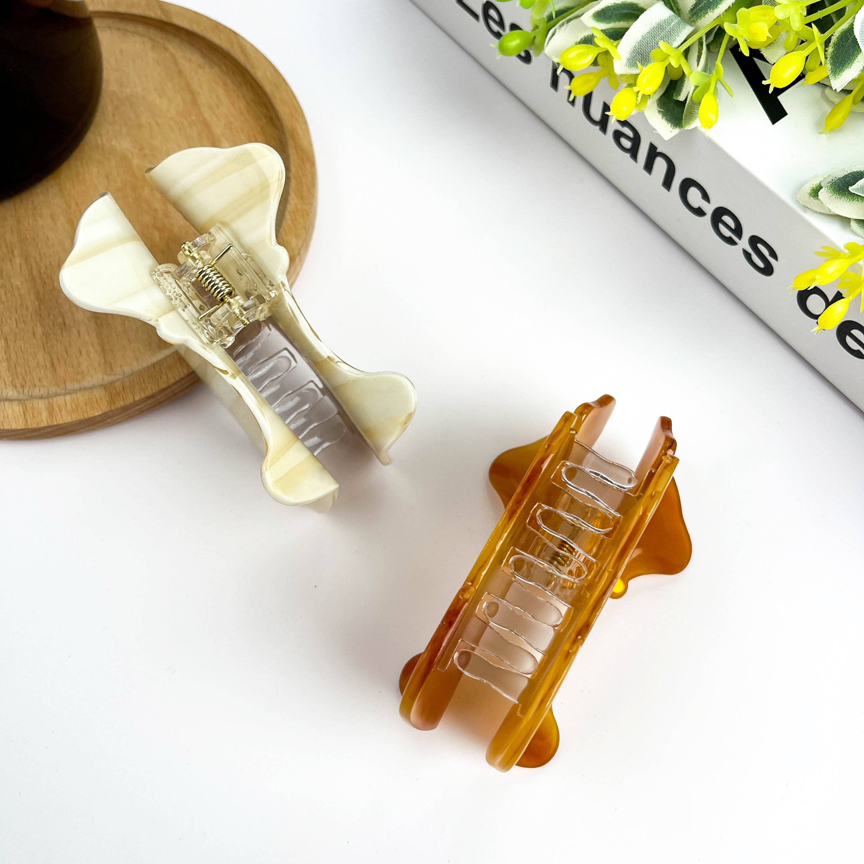 TheDivaSoap - Vendita all'ingrosso Fermaglio per capelli - Donna - Fermaglio per Capelli Cucciolo Carino, Artiglio per Capelli in Acetato a Forma di Animale2