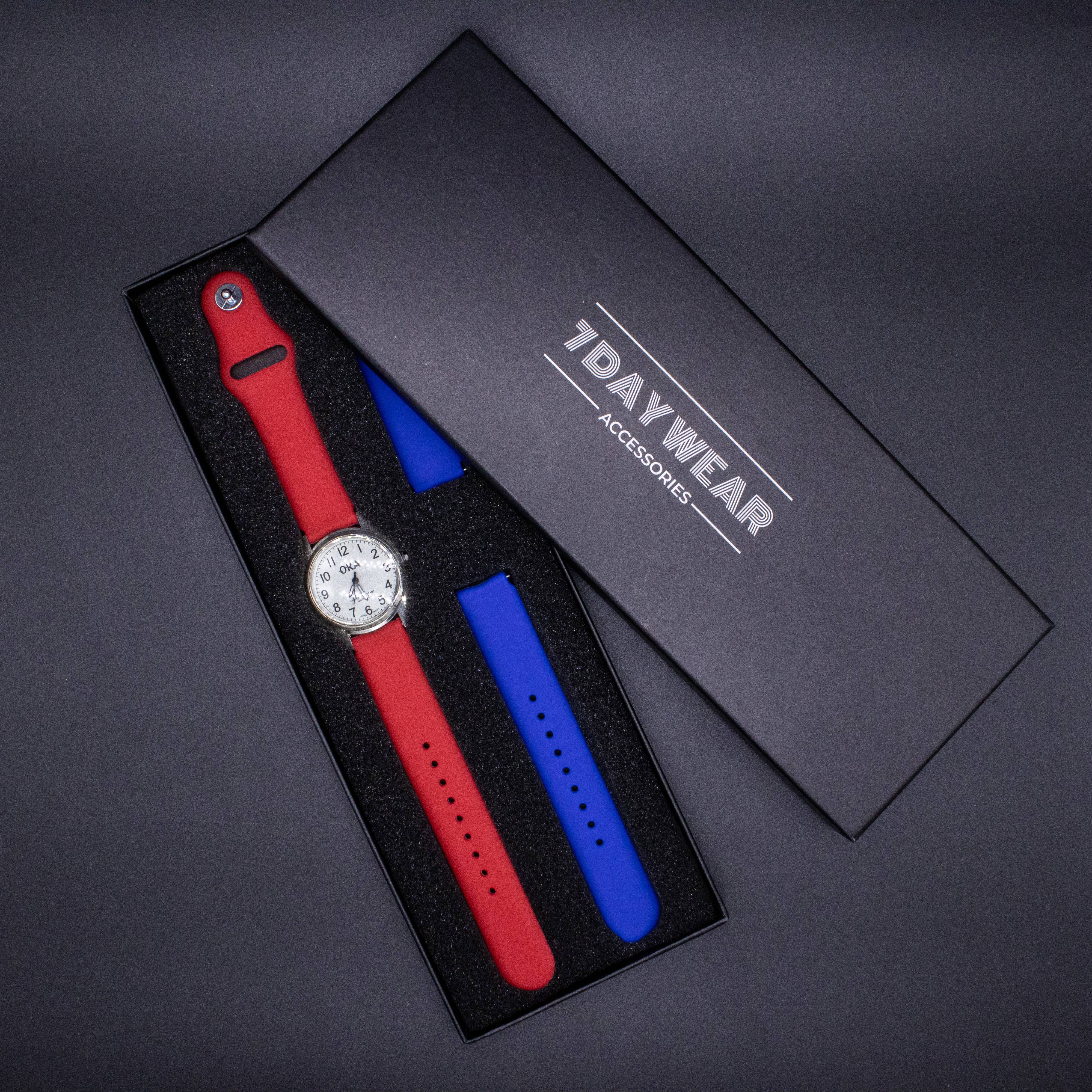 Natalia - Wholesale Wrist Watch - Women's - Interchangeable Silicone Wrist Watch (Analog - White Face)17