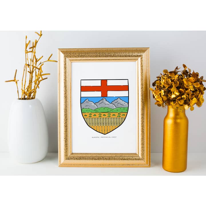 Cimier canadien de l'Alberta pour la vente par Made By Maggie