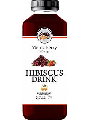 Merry Berry Hibiscus Drink for wholesale by 1Luv Foods LLC