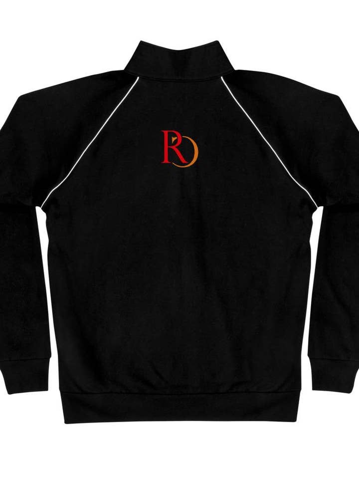 RC Piped Fleece Jacket for wholesale by Red Crown Clothing LLC
